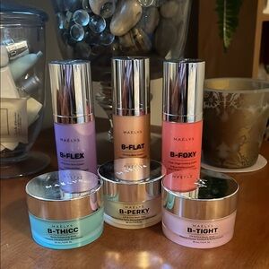 Maelys set of six top selling body toning creams and masks.